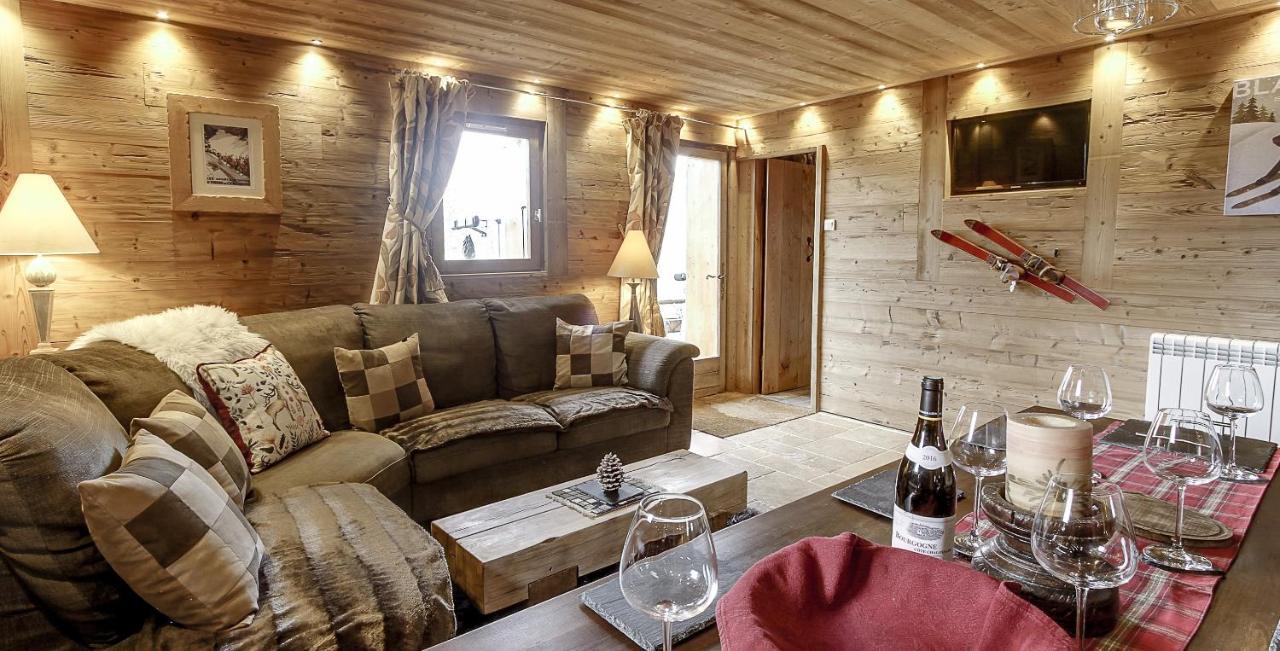 Chalet Miravidi, Montchavin-La Plagne, Jacuzzi & Sauna Luaran gambar