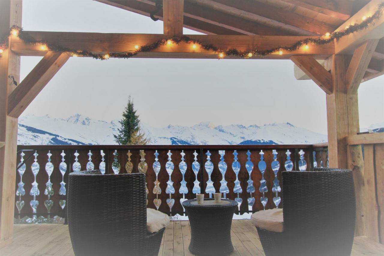 Chalet Miravidi, Montchavin-La Plagne, Jacuzzi & Sauna Luaran gambar