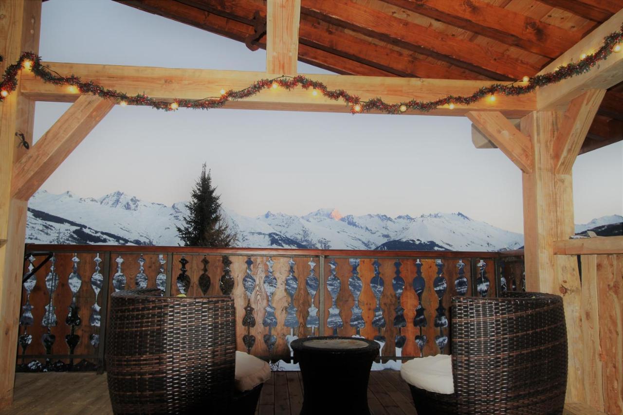 Chalet Miravidi, Montchavin-La Plagne, Jacuzzi & Sauna Luaran gambar