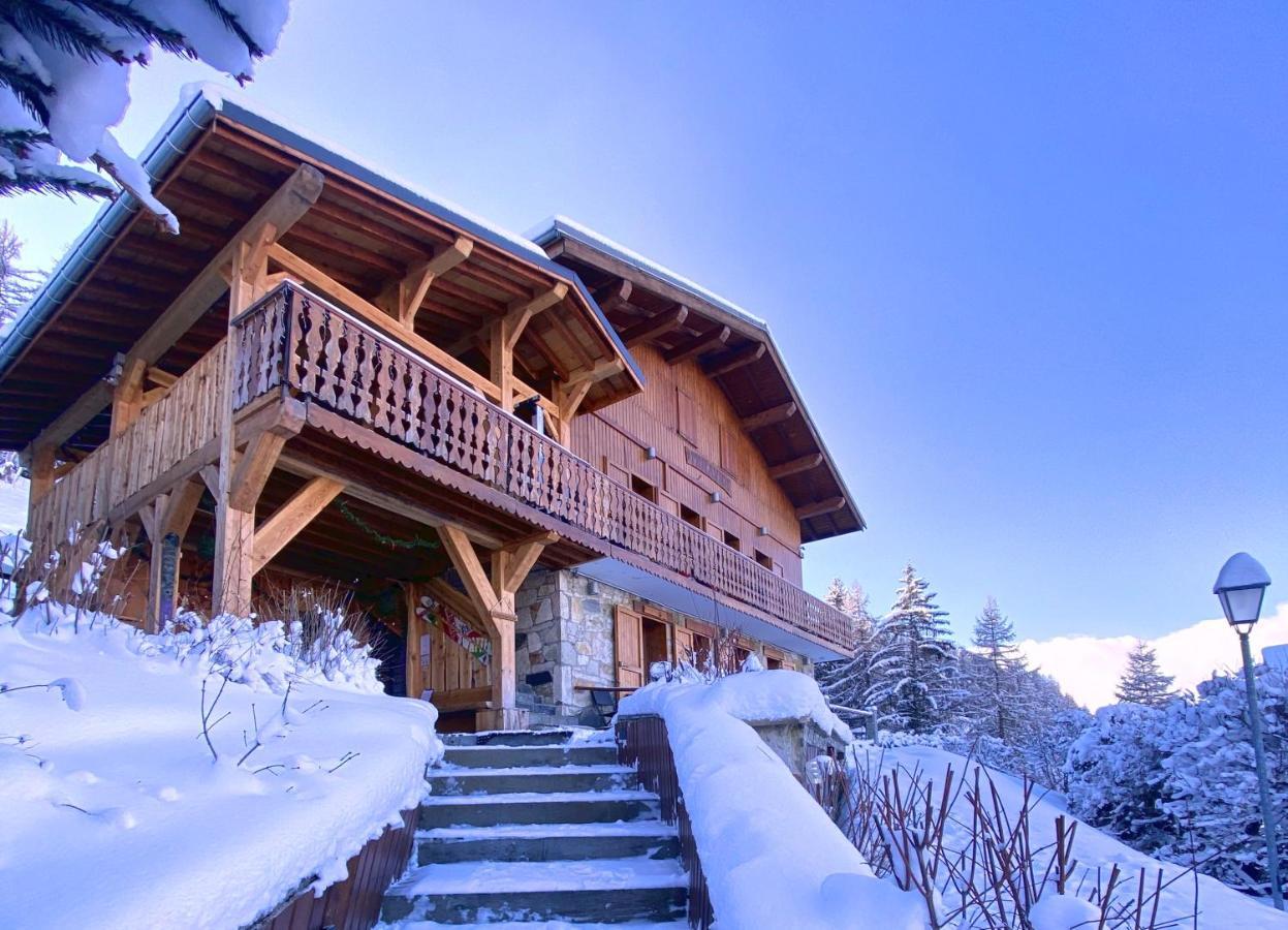Chalet Miravidi, Montchavin-La Plagne, Jacuzzi & Sauna Luaran gambar