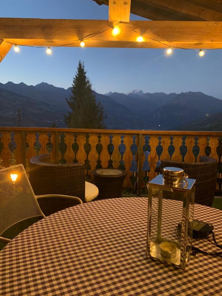 Chalet Miravidi, Montchavin-La Plagne, Jacuzzi & Sauna Luaran gambar
