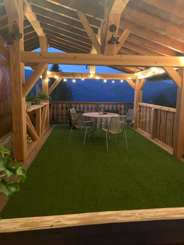 Chalet Miravidi, Montchavin-La Plagne, Jacuzzi & Sauna Luaran gambar