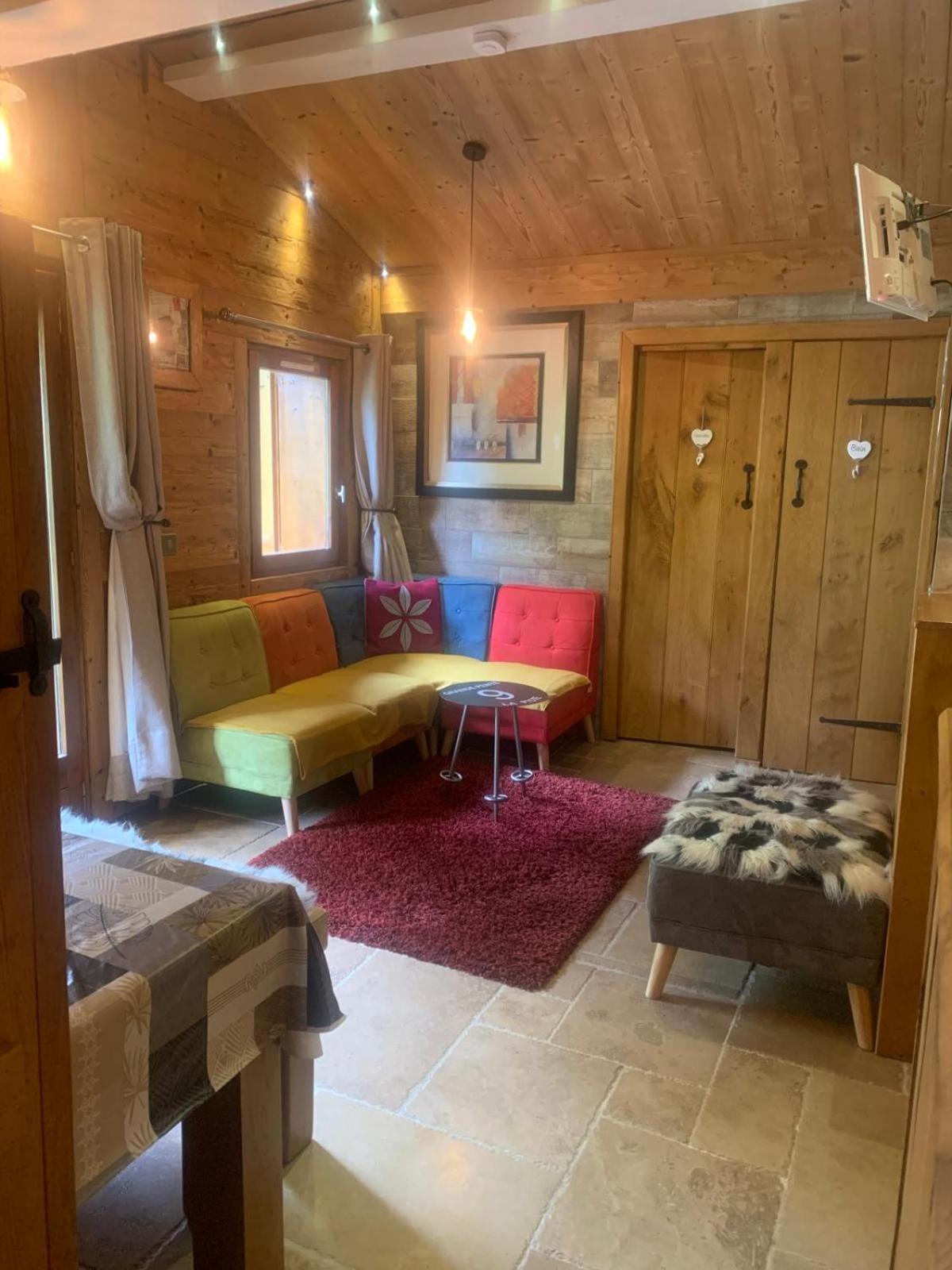Chalet Miravidi, Montchavin-La Plagne, Jacuzzi & Sauna Bilik gambar