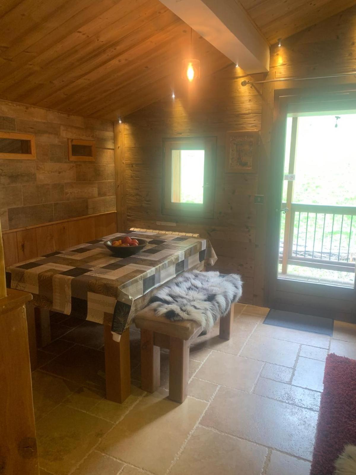 Chalet Miravidi, Montchavin-La Plagne, Jacuzzi & Sauna Bilik gambar