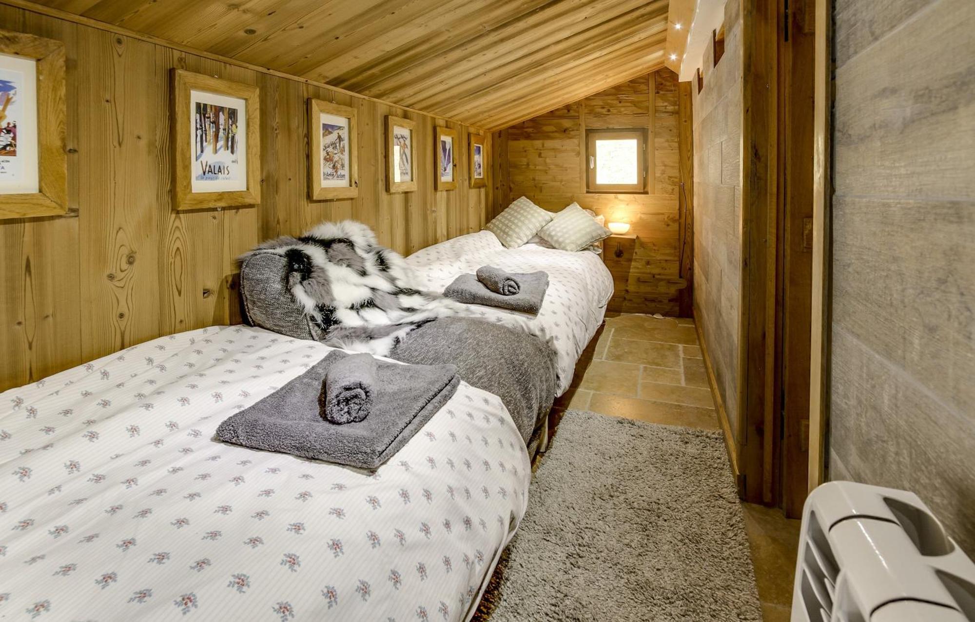 Chalet Miravidi, Montchavin-La Plagne, Jacuzzi & Sauna Bilik gambar