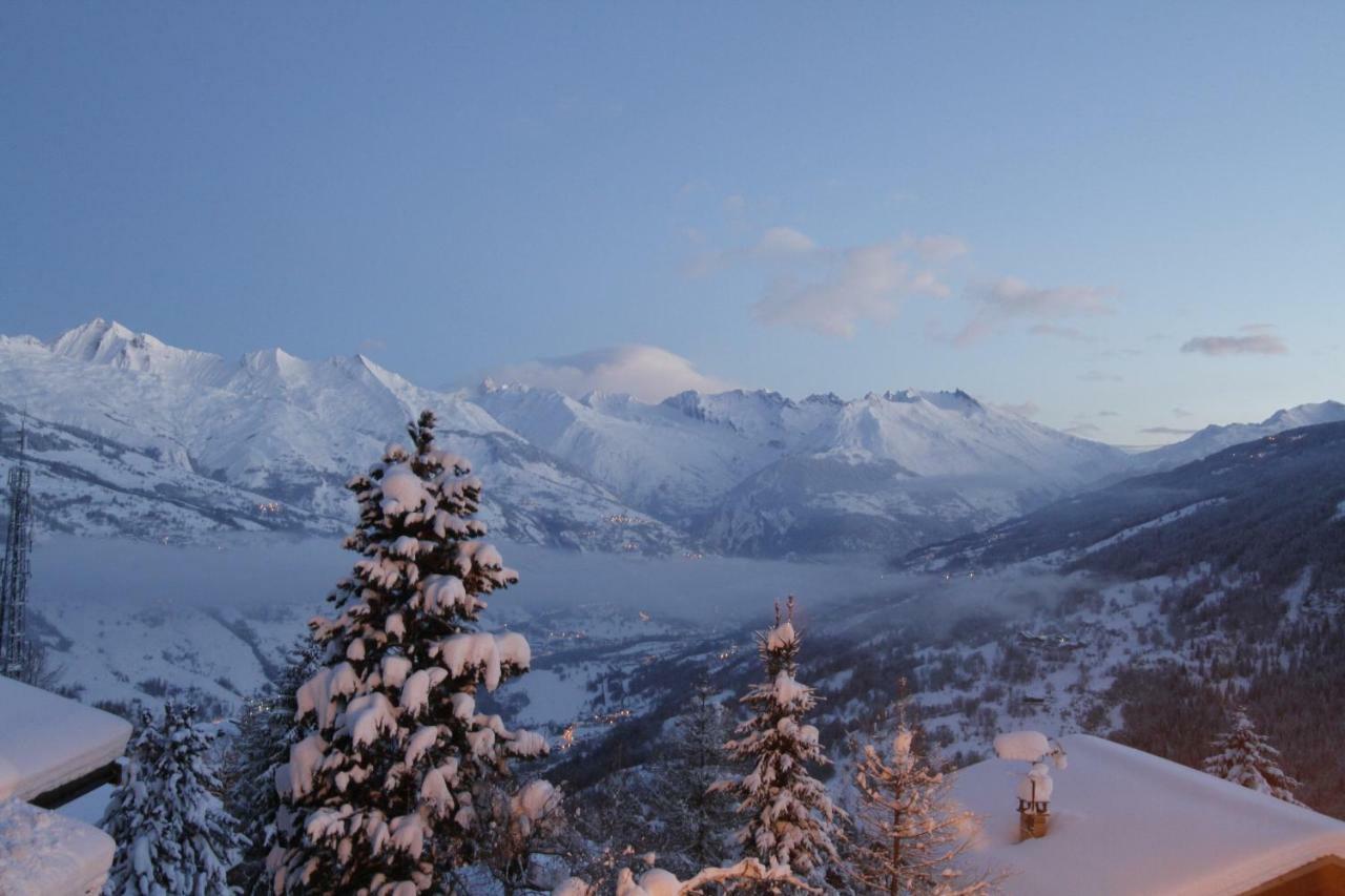 Chalet Miravidi, Montchavin-La Plagne, Jacuzzi & Sauna Luaran gambar